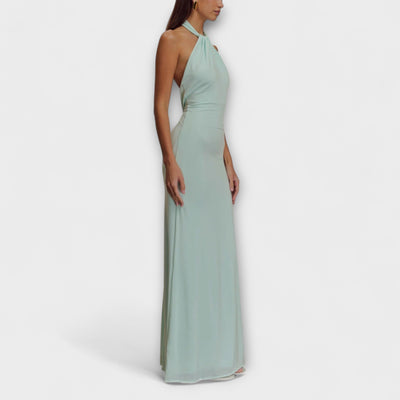Laguna - Abito Maxi Slinky con Scollo Halter