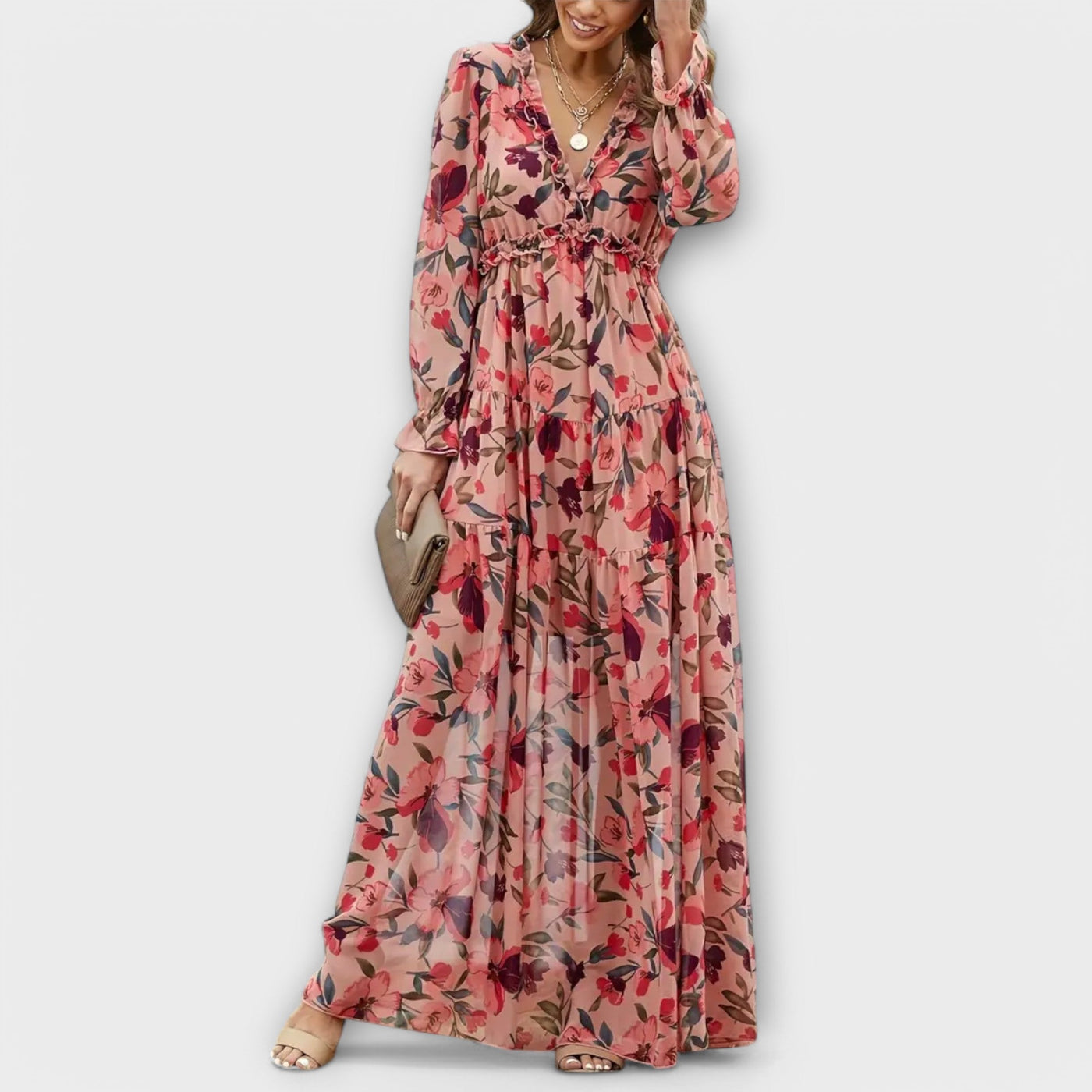 Helen - Abito Elegante - Rosa