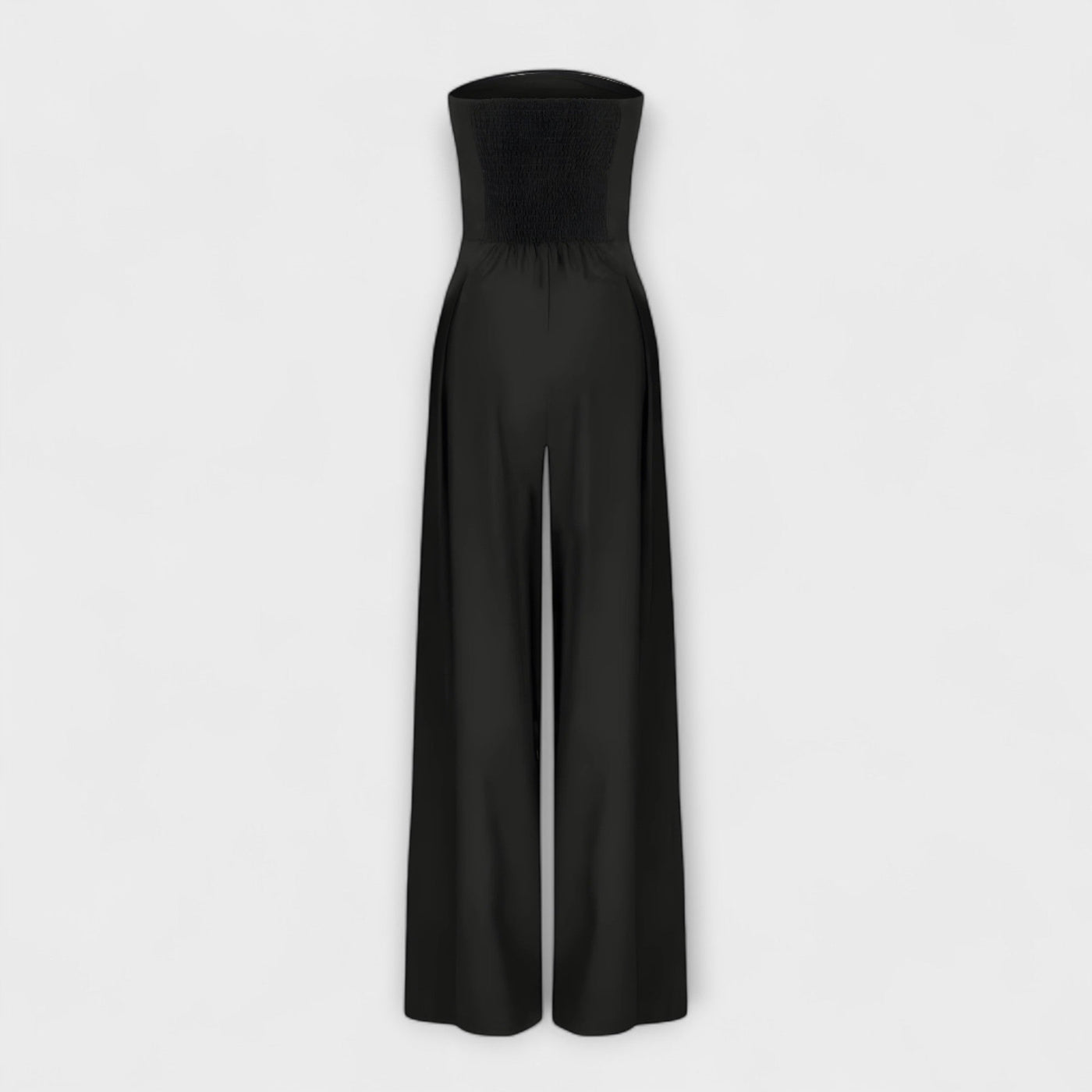 Amélie - Elegante Jumpsuit Senza Spalline - Nero