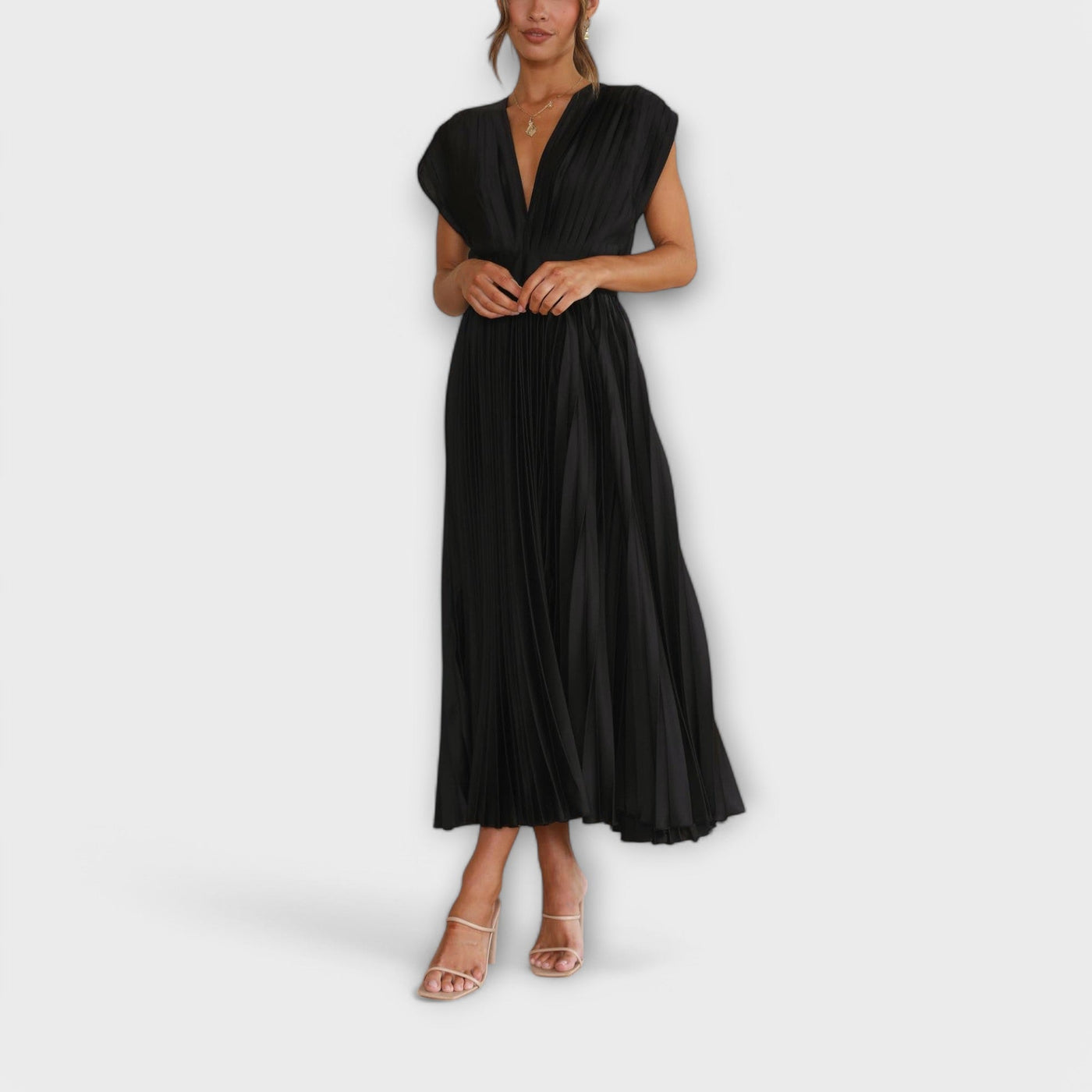 Maria - Abito a Pieghe Elegante