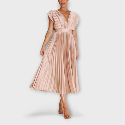 Maria - Abito a Pieghe Elegante