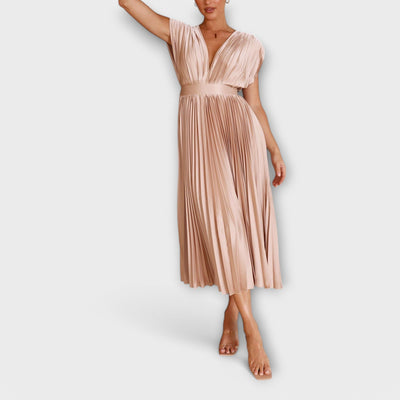 Maria - Abito a Pieghe Elegante