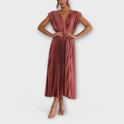 Maria - Abito a Pieghe Elegante
