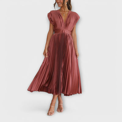 Maria - Abito a Pieghe Elegante