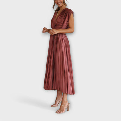 Maria - Abito a Pieghe Elegante