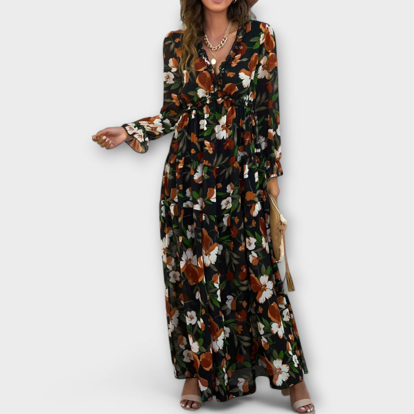 Helen - Abito Elegante - Nero